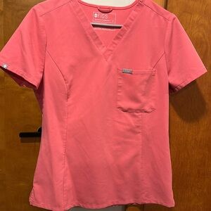Figs one pocket scrub top po# 3426